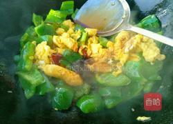 青椒炒鸡蛋的做法图解9