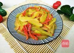 清炒西瓜皮的做法图解8