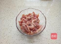 蒜台炒肉丝的做法图解2