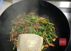 蒜台炒肉丝的做法图解9