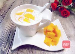 芒果牛奶西米露的做法图解7