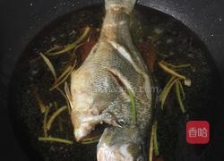 红烧鲈鱼的做法图解9