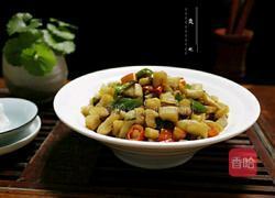 双椒炒萝卜干的做法图解10