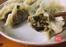 韭菜鸡蛋香菇豆干素饺的做法图解14