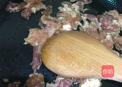 茭白炒肉的做法图解5