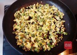 豆角炒鸡蛋的做法图解7