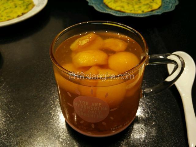 枇杷蜜饮就做好了。