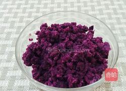 芝香紫薯饼的做法图解5