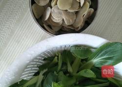 豆饼炒青菜的做法图解2