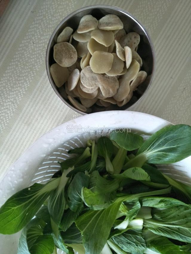 准备好食材