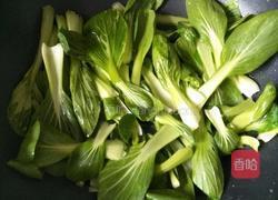 豆饼炒青菜的做法图解7