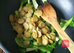 豆饼炒青菜的做法图解9