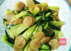 豆饼炒青菜的做法图解11