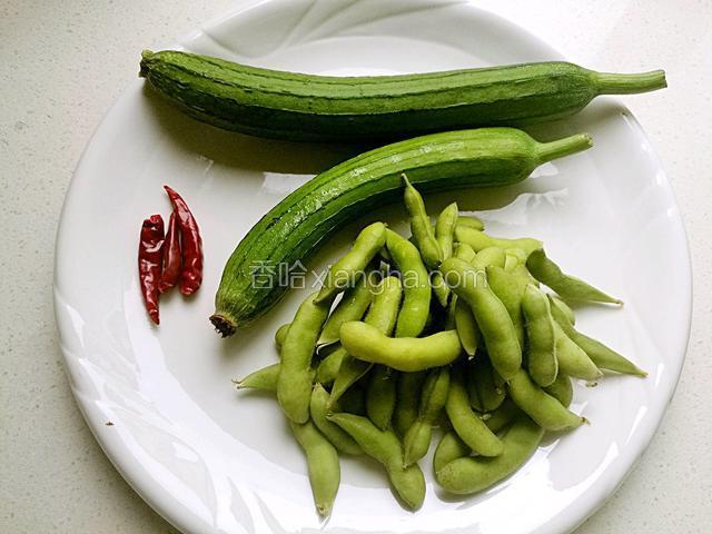 准备食材。