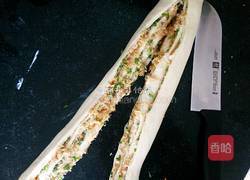 葱香肉松手撕土司的做法图解11