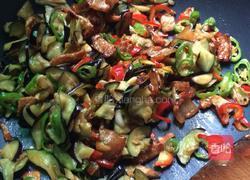茄子炒肉的做法图解6