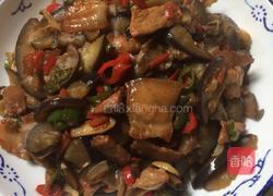 茄子炒肉的做法图解7