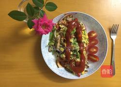 田园蔬菜披萨的做法图解9