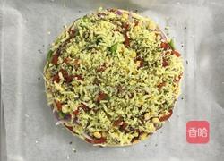 田园蔬菜披萨的做法图解7