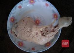 凉拌鸡腿肉的做法图解6