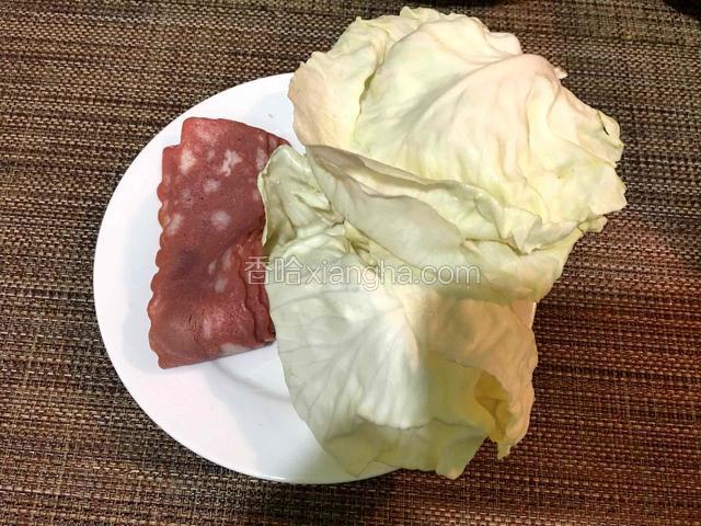 准备所需食材