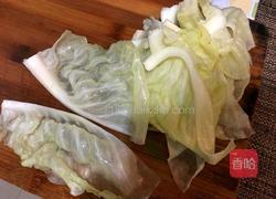 培根包菜卷的做法图解2