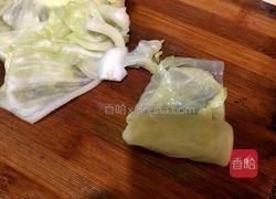 培根包菜卷的做法图解4