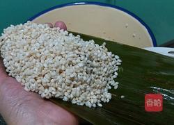 豆沙芝麻粽子的做法图解7