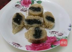 豆沙芝麻粽子的做法图解13