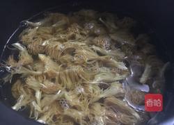 猴头菇山药养胃粥的做法图解3