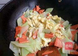 莴笋炒鸡蛋的做法图解9