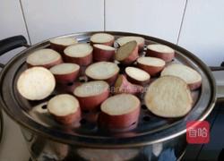 芝心红薯球的做法图解1