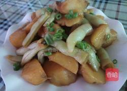 老屋私房菜 土豆炖芸豆的做法图解7