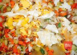 豌豆肉沫蛋炒饭的做法图解8