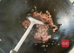 酸辣豆角肉丝面的做法图解1