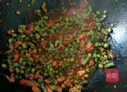 酸辣豆角肉丝面的做法图解4