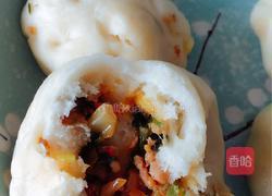 猪肉卷心菜包子的做法图解9