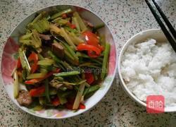 芹菜猪肝的做法图解4