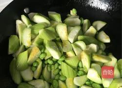 丝瓜烧毛豆的做法图解9