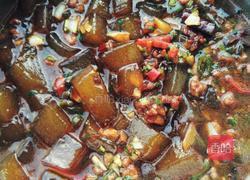 香菇肉沫炒凉粉的做法图解8