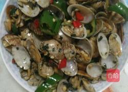 紫苏炒花甲的做法图解14