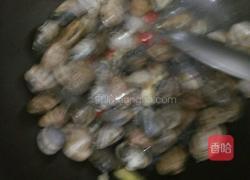 紫苏炒花甲的做法图解7