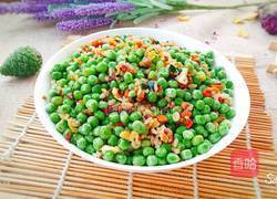 豌豆蛋炒饭烧麦的做法图解1