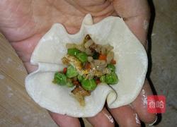 豌豆蛋炒饭烧麦的做法图解3