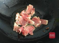 有机菜花炒肉片的做法图解5