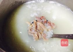 香菜瘦肉粥的做法图解6
