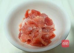 菜花炒肉的做法图解2