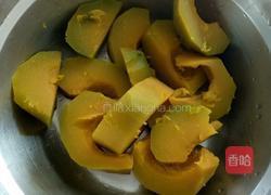 南瓜小刺猬馒头的做法图解1