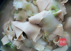 素菜干豆腐炖白菜片的做法图解9