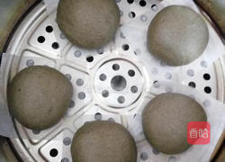 黑芝麻红糖馒头的做法图解11